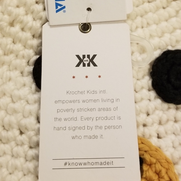 Krochet Kids Hand-Signed Eco Alpaca Beanie New With Tag - Picture 5 of 15